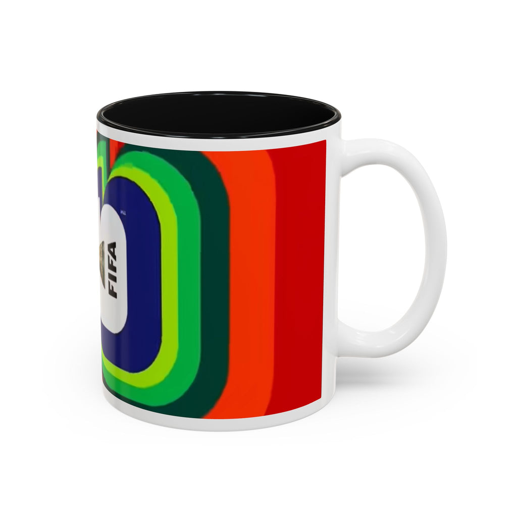 FIFA World Cup Trophy Two-Tone Accent Mug (11oz, 15oz)