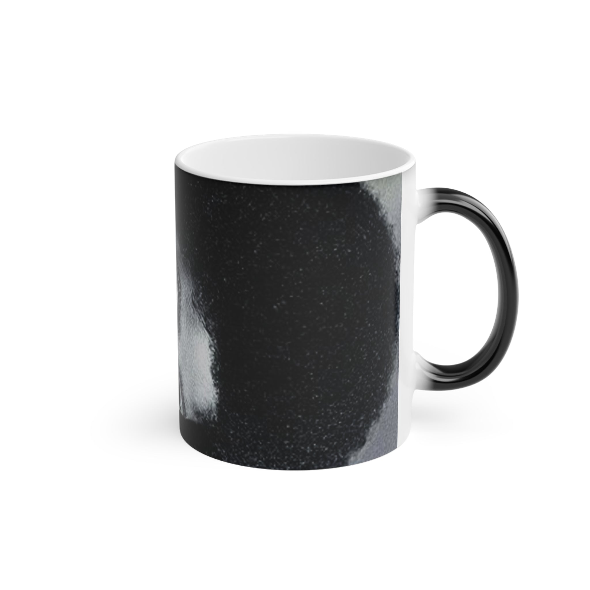 Magic Mug — Black & White Portrait Ceramic Coffee Mug