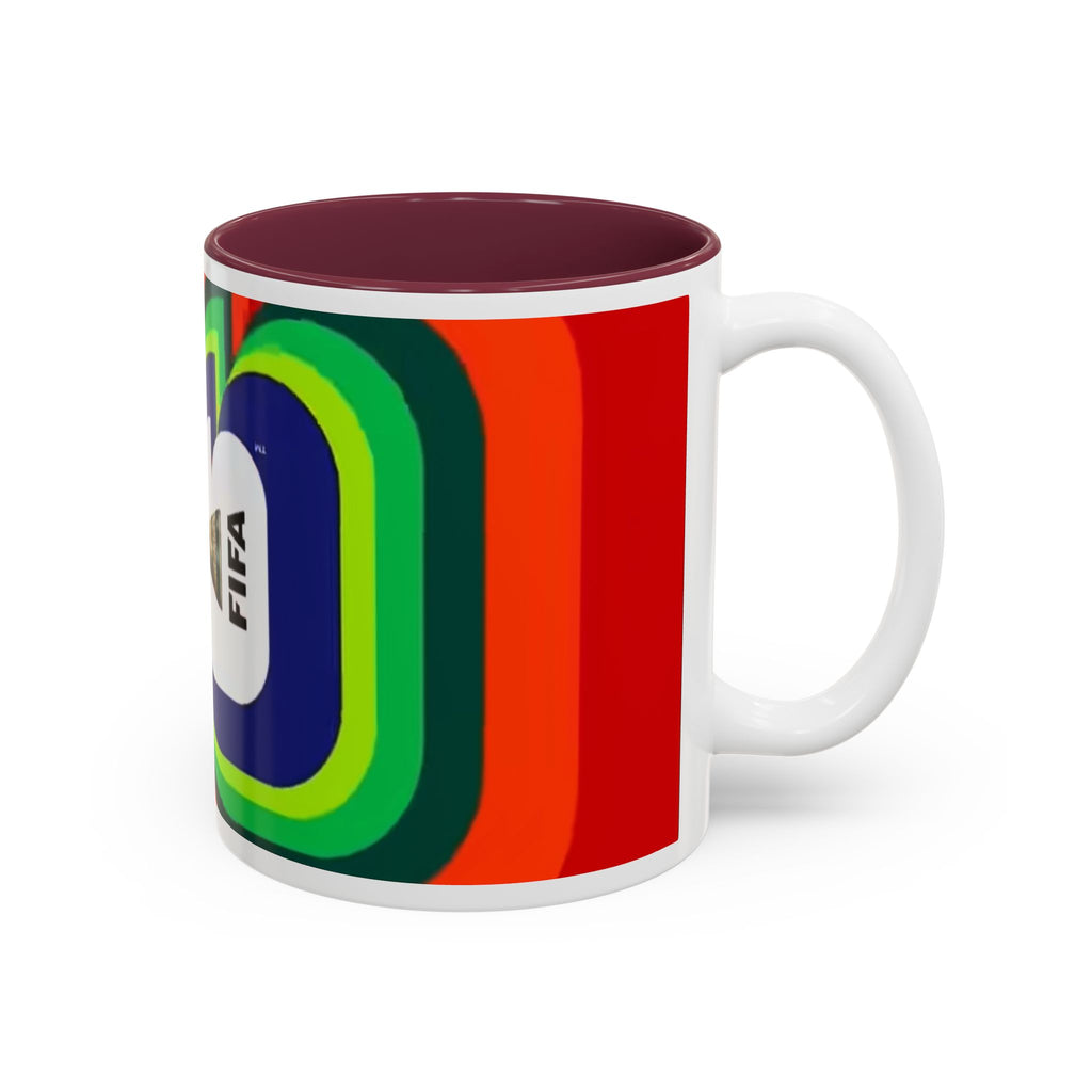 FIFA World Cup Trophy Two-Tone Accent Mug (11oz, 15oz)