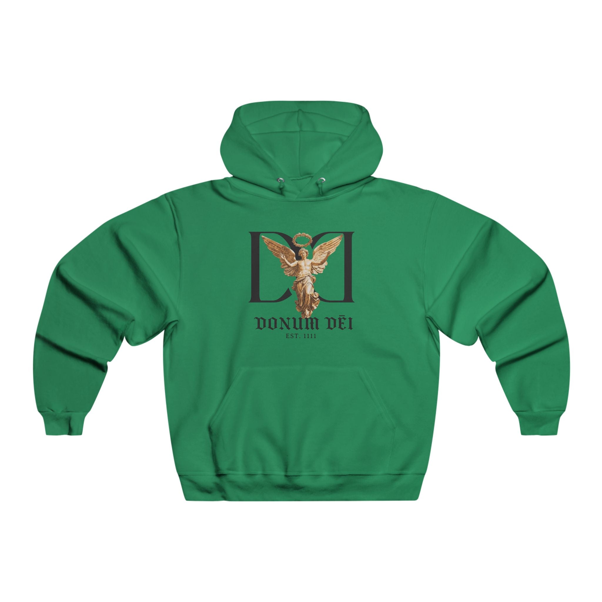 Eagle Crest Hoodie — 'Donum Dei' Vintage Roman Emblem Sweatshirt