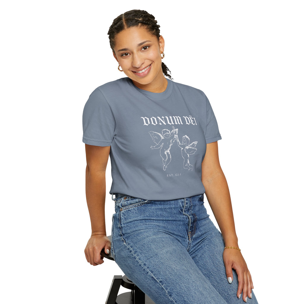 Donum Dei Summer T-Shirt — Religious Latin Faith Tee