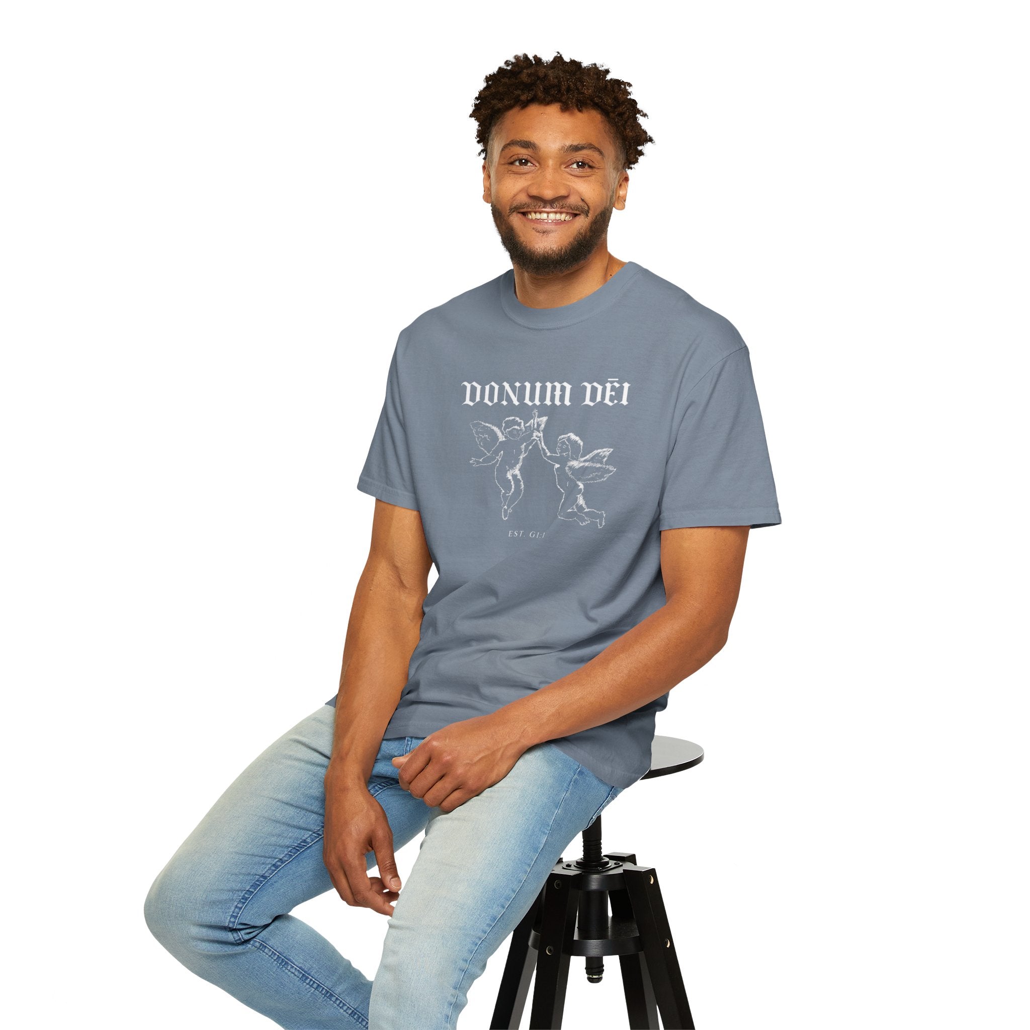 Donum Dei Summer T-Shirt — Religious Latin Faith Tee