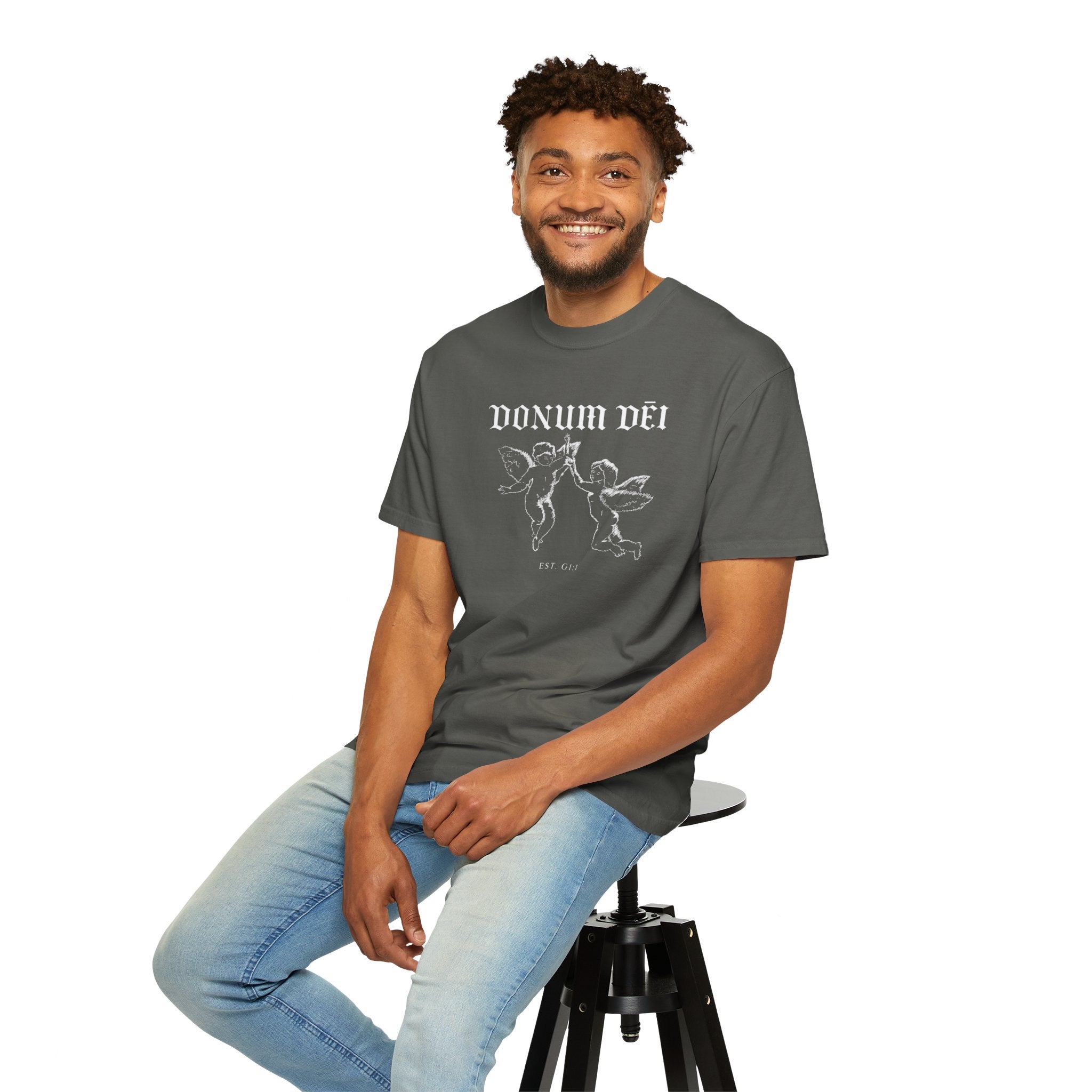 Donum Dei Summer T-Shirt — Religious Latin Faith Tee