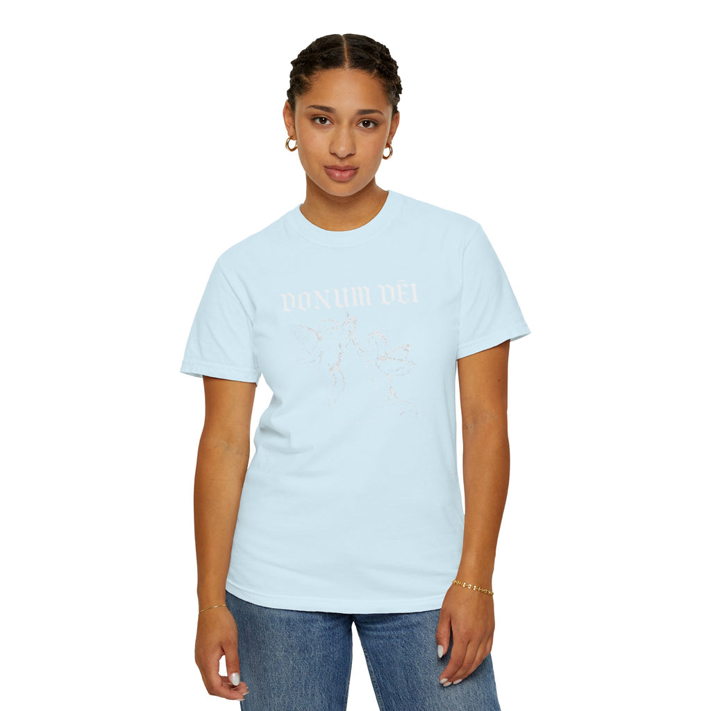 Donum Dei Summer T-Shirt — Religious Latin Faith Tee