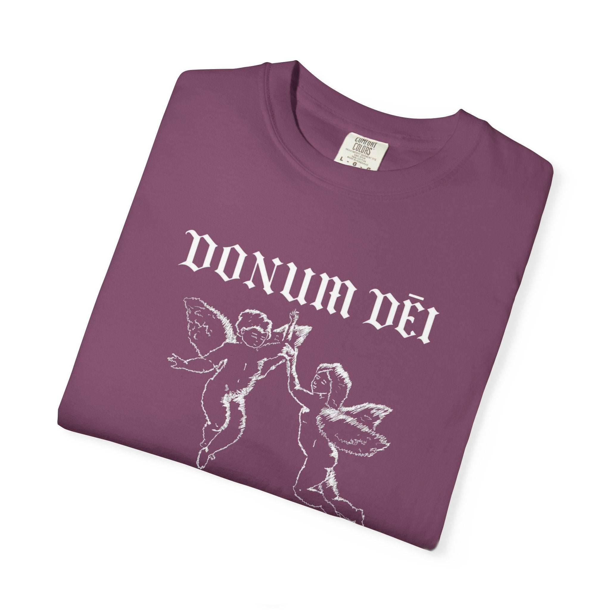 Donum Dei Summer T-Shirt — Religious Latin Faith Tee