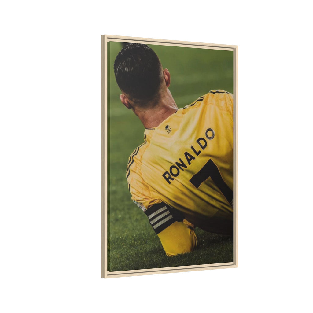 Framed Matte Canvas Poster – DONUM DEI™ | Legacy Greatest No. 7 — Eternal Great ICON
