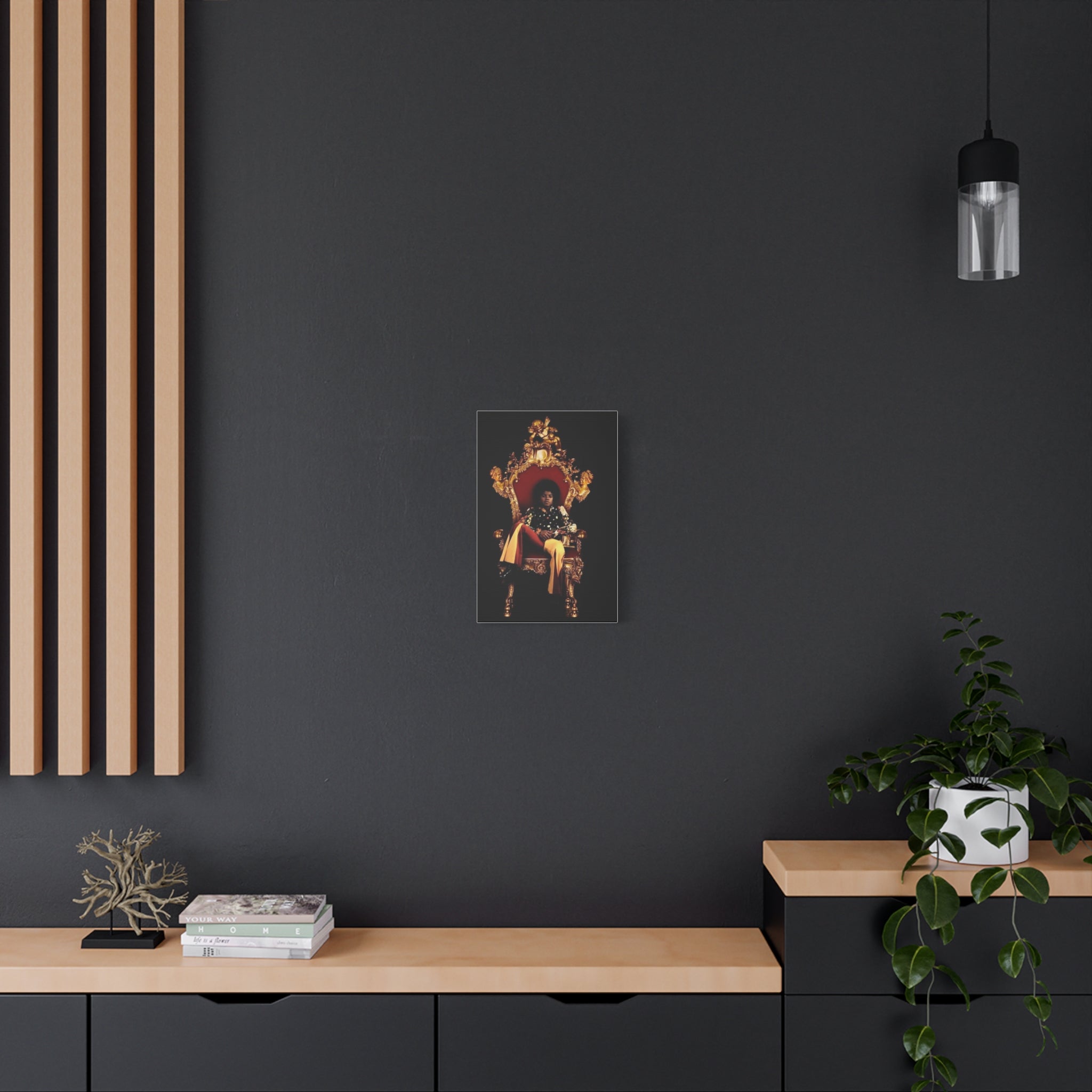 Legacy Portrait Wall Art Canvas — Gifted Pop Icon Tribute