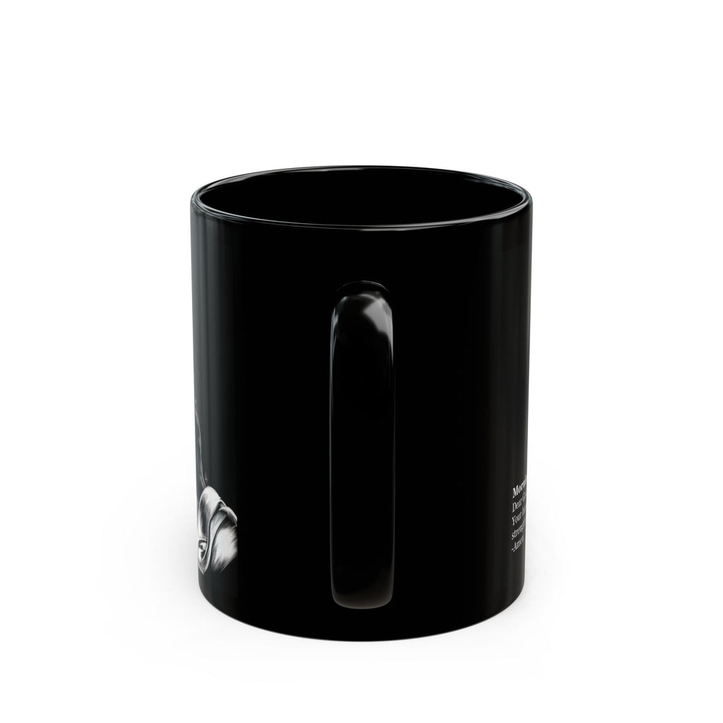 Seek God First Black Mug — Matthew 6:33 Prayer Design (11oz & 15oz)