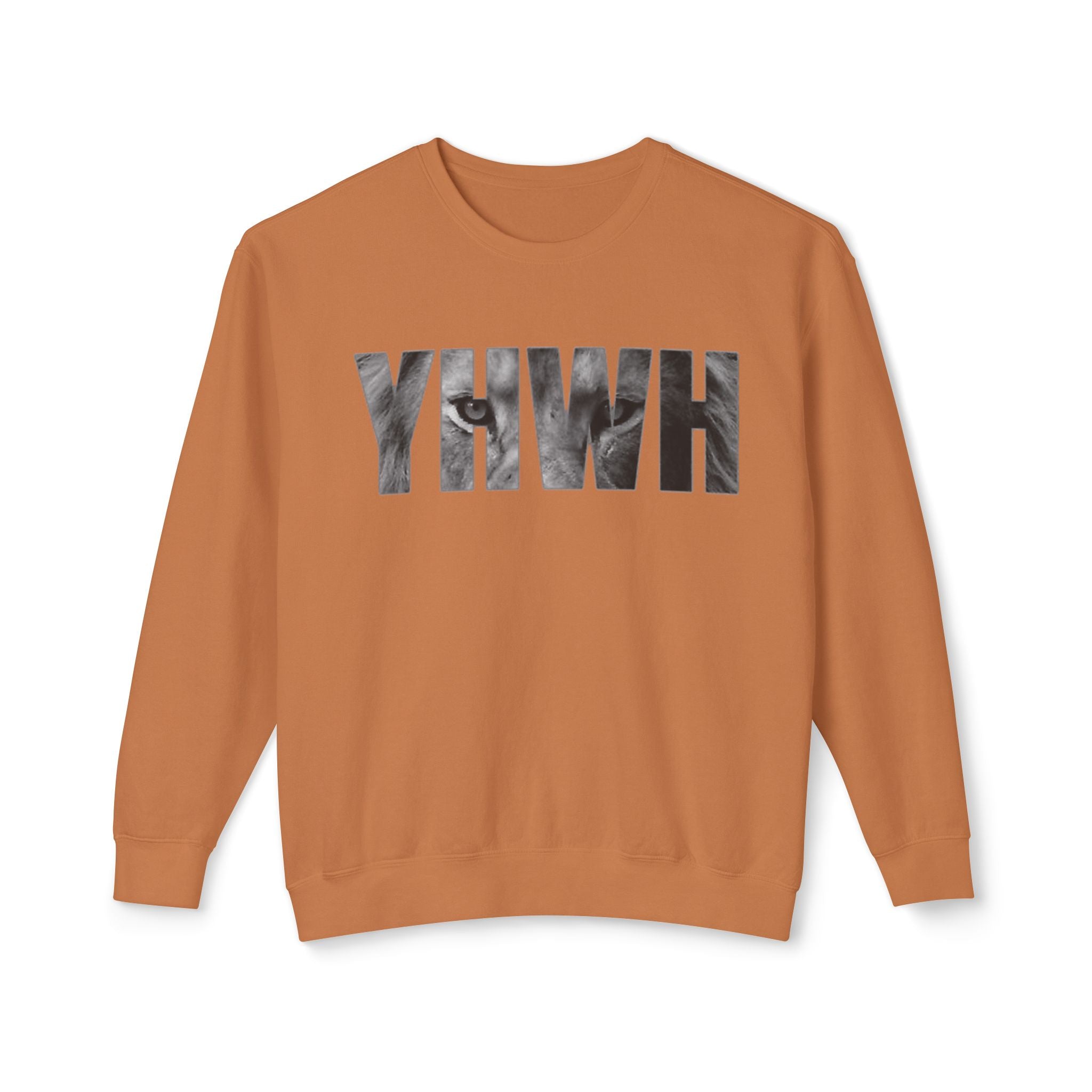 YHWH Crewneck Sweatshirt — Religious Faith Christian Prayer Pullover