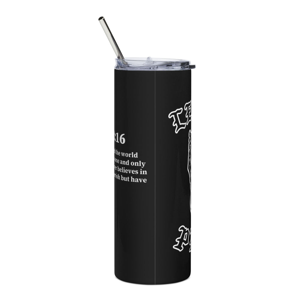 John 3:16 Faith Stainless Steel Tumbler — "Let Us Pray" 20oz