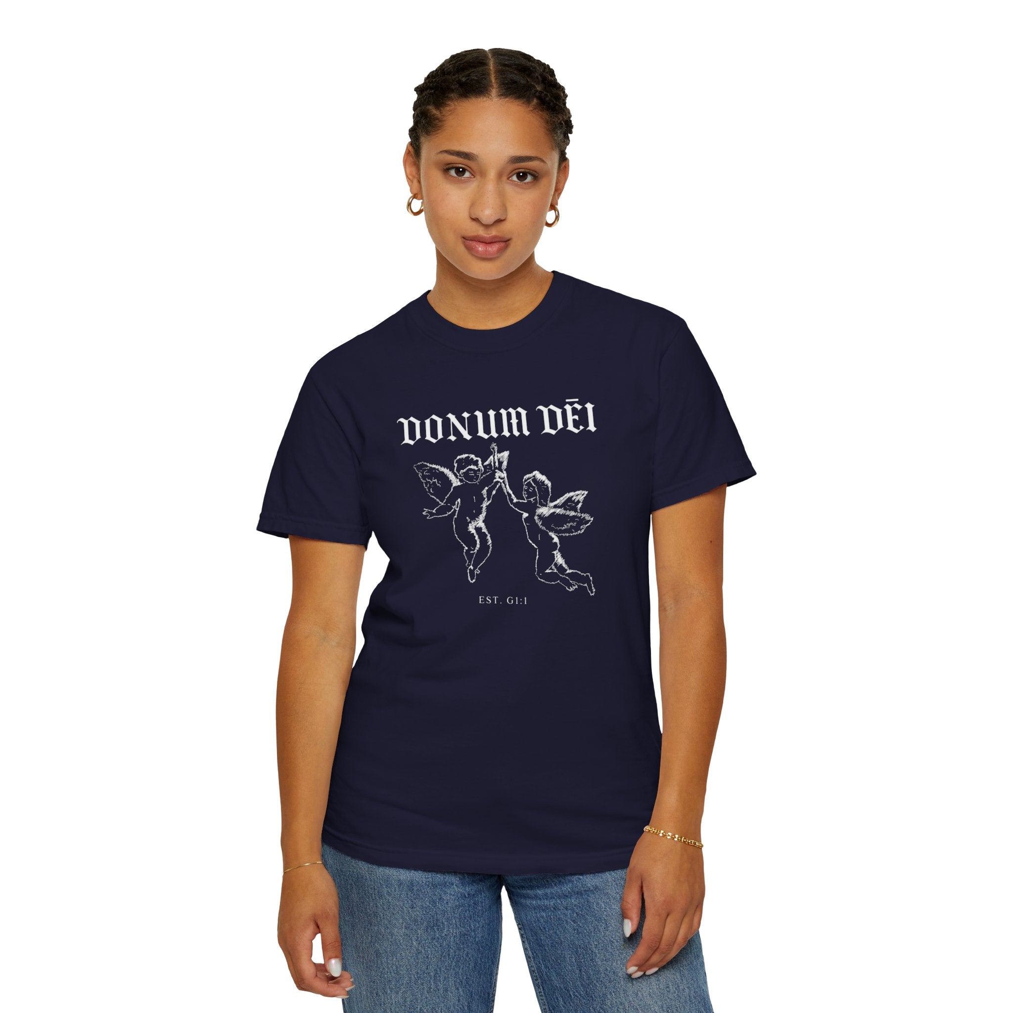 Donum Dei Summer T-Shirt — Religious Latin Faith Tee