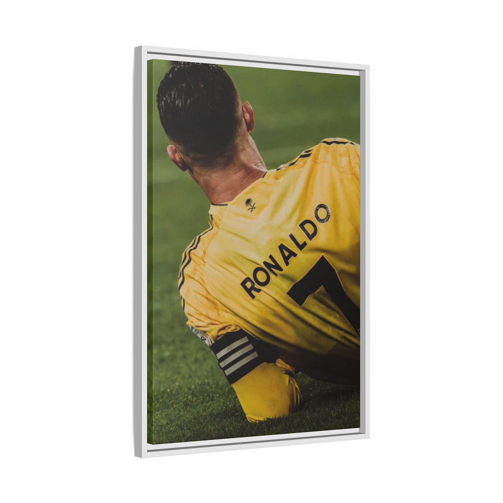 Framed Matte Canvas Poster – DONUM DEI™ | Legacy Greatest No. 7 — Eternal Great ICON