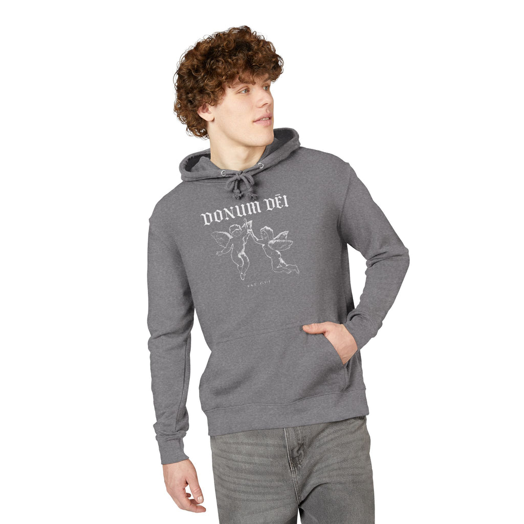 Hoodie — Donum Dei Angel Graphic French Terry Hoodie