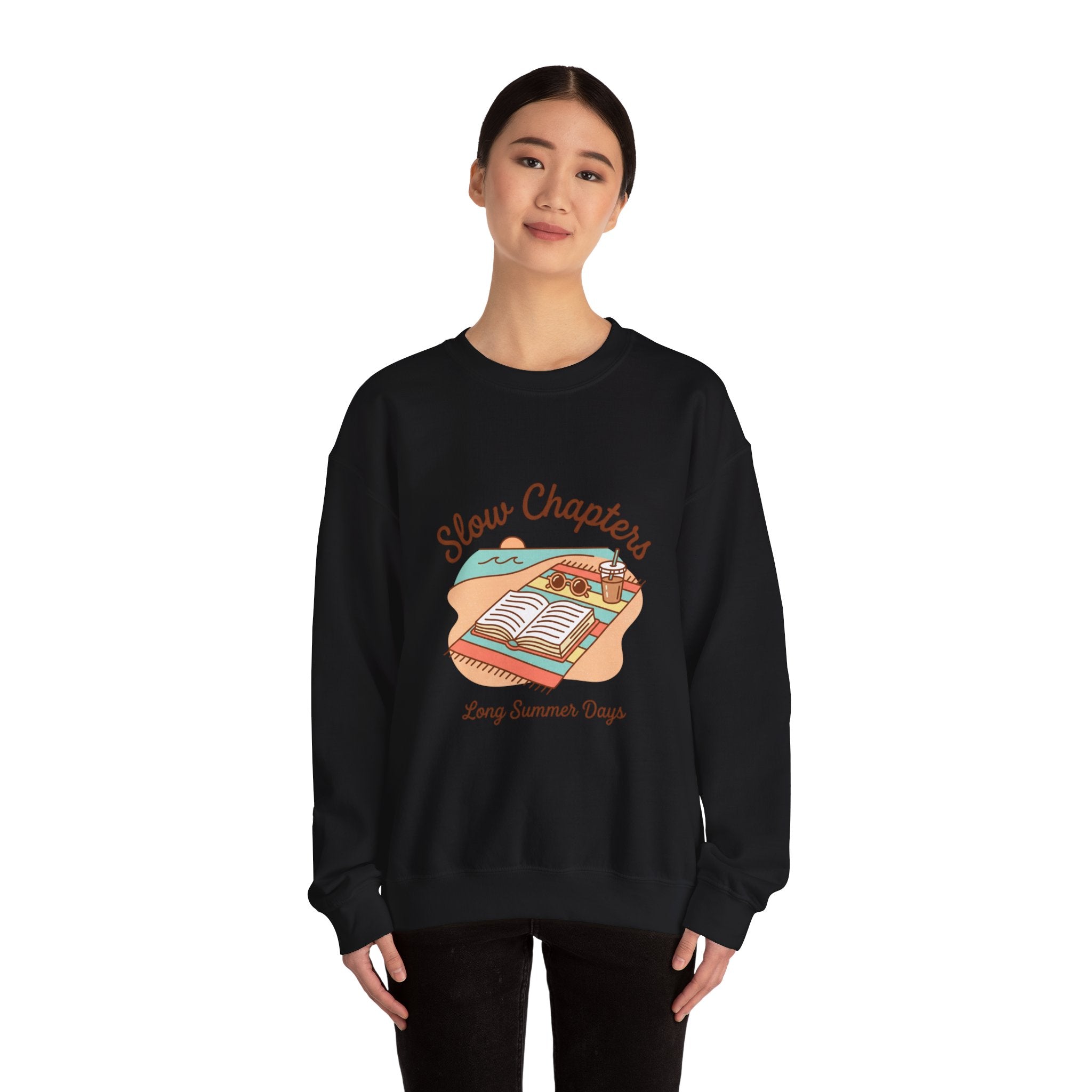 Slow Chapters Sweatshirt | summer aesthetic, pastel coastal vibes