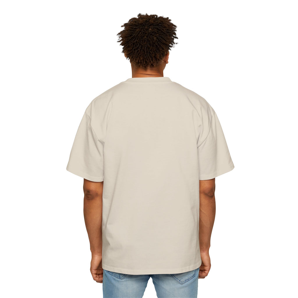 Donum Dei Graphic Tee — Angel Wings Men's Oversized T-Shirt