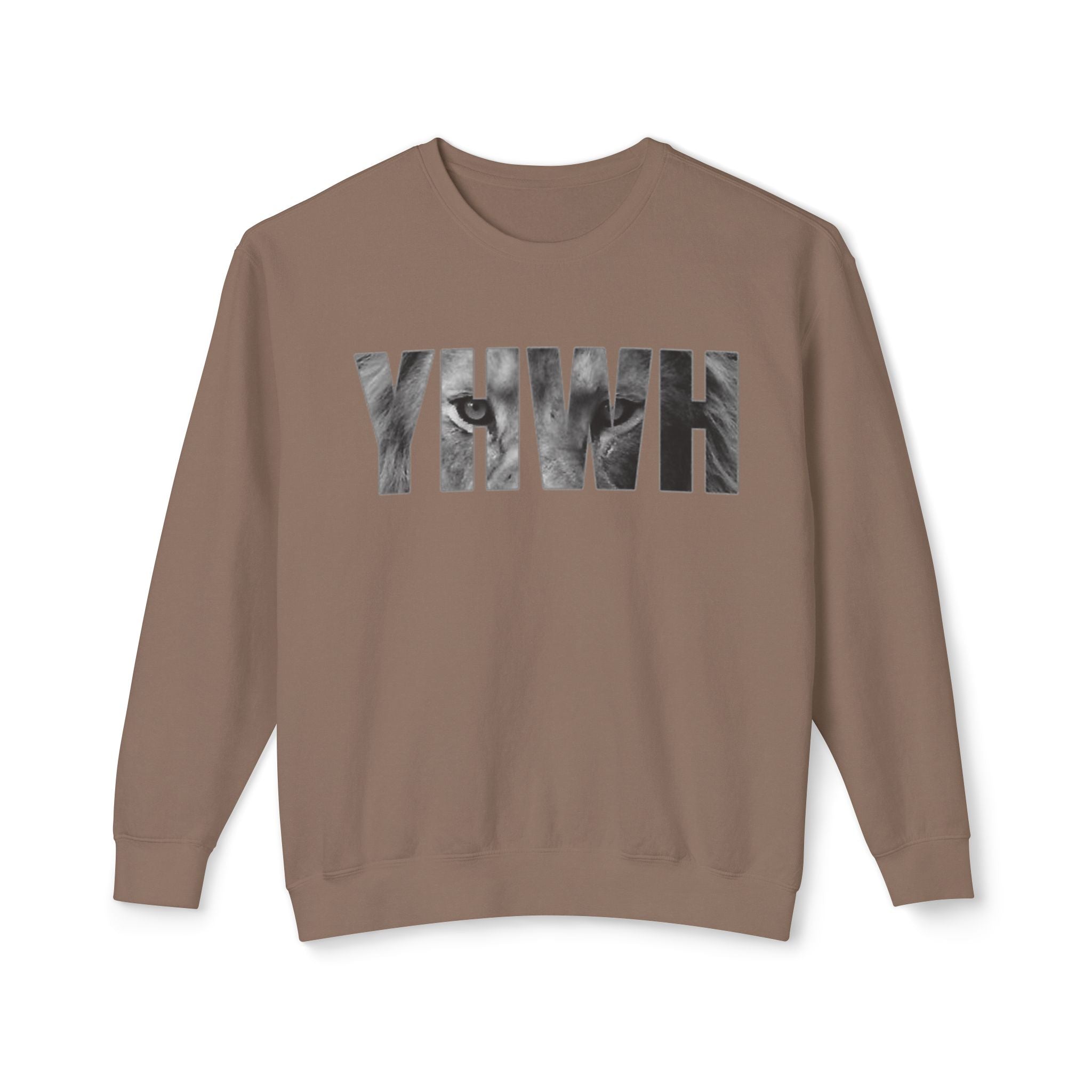 YHWH Crewneck Sweatshirt — Religious Faith Christian Prayer Pullover