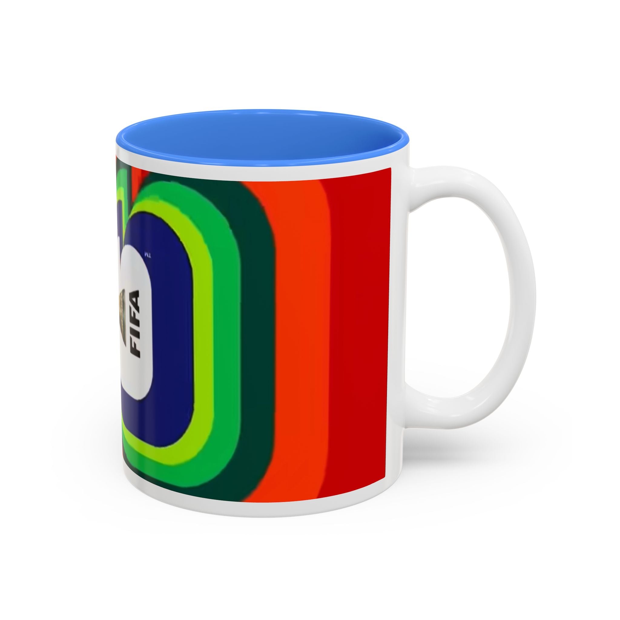 FIFA World Cup Trophy Two-Tone Accent Mug (11oz, 15oz)