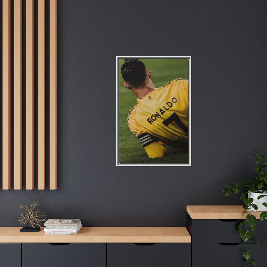 Framed Matte Canvas Poster – DONUM DEI™ | Legacy Greatest No. 7 — Eternal Great ICON
