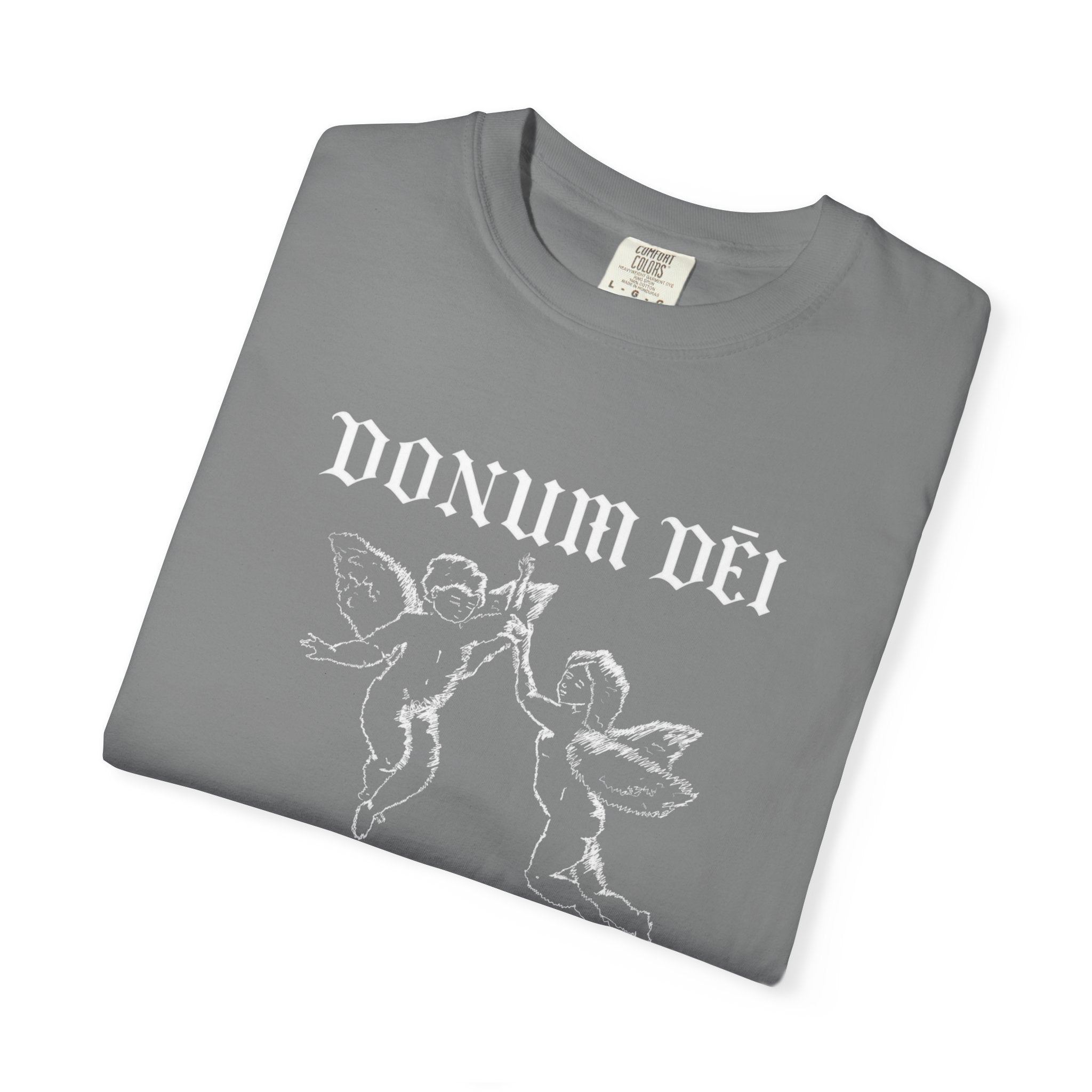 Donum Dei Summer T-Shirt — Religious Latin Faith Tee