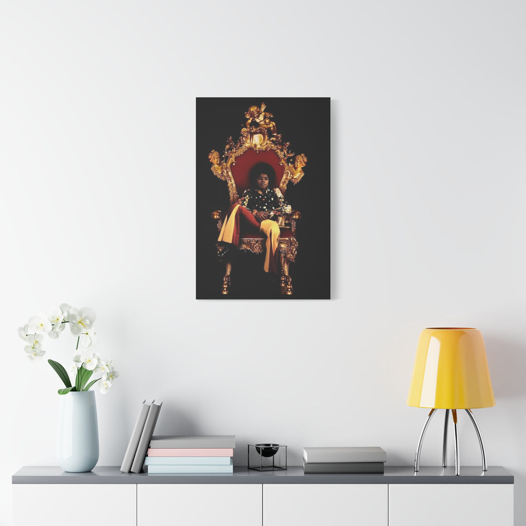 Legacy Portrait Wall Art Canvas — Gifted Pop Icon Tribute
