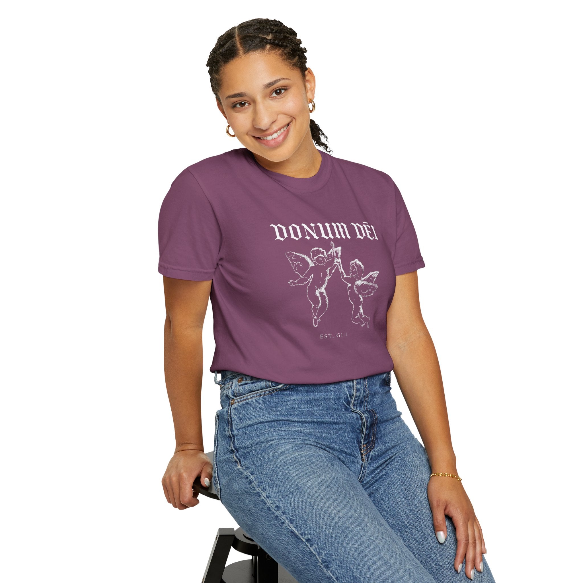 Donum Dei Summer T-Shirt — Religious Latin Faith Tee