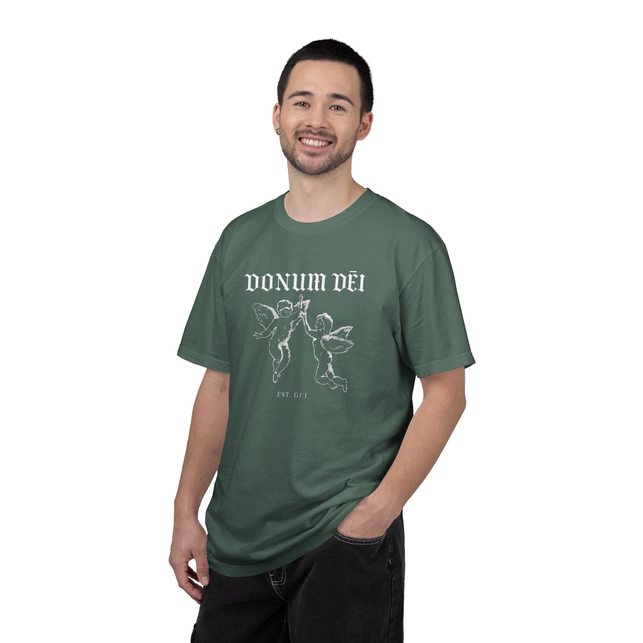 Donum Dei Summer T-Shirt — Religious Latin Faith Tee