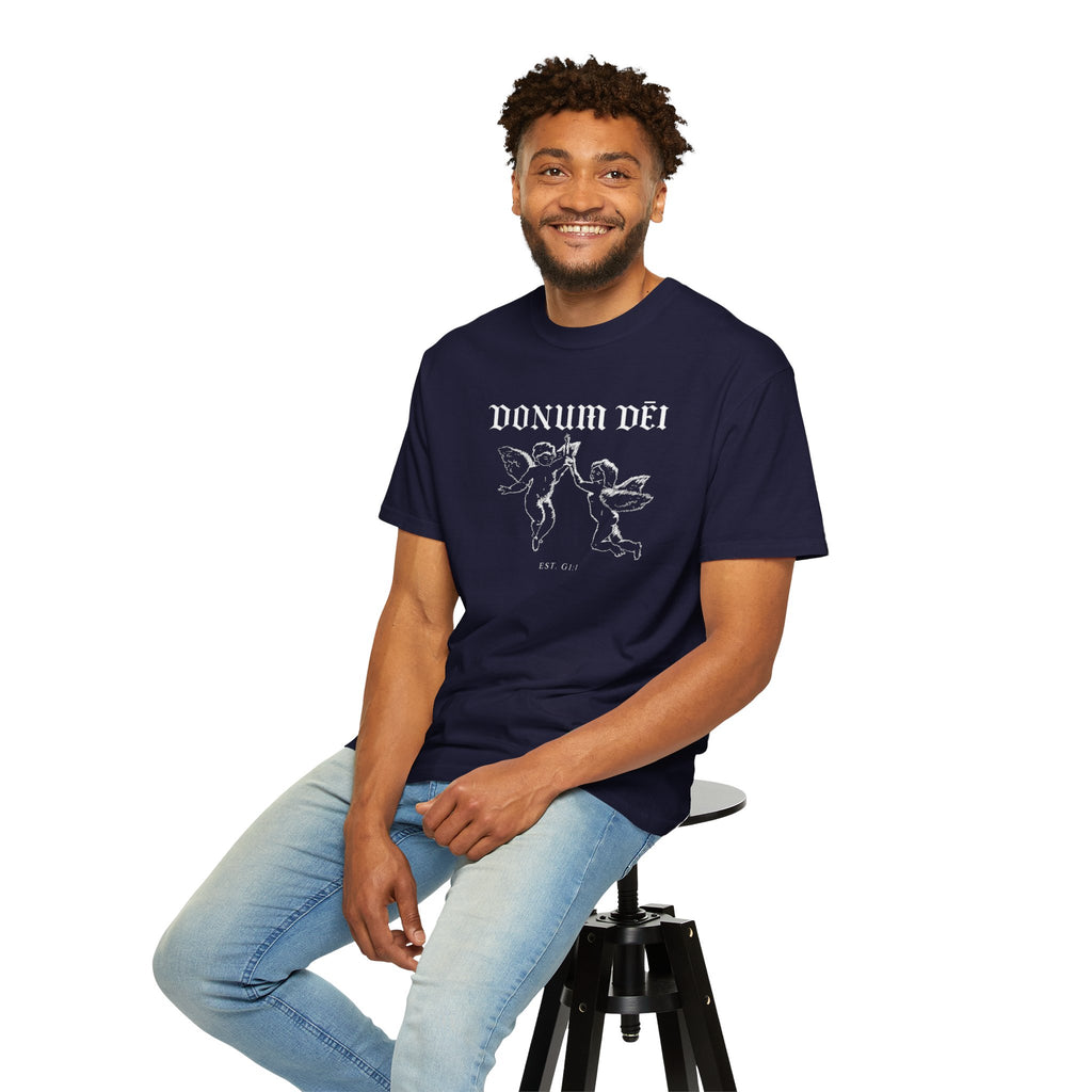 Donum Dei Summer T-Shirt — Religious Latin Faith Tee