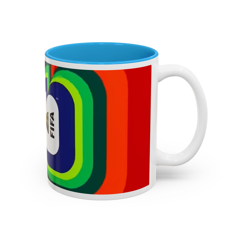 FIFA World Cup Trophy Two-Tone Accent Mug (11oz, 15oz)