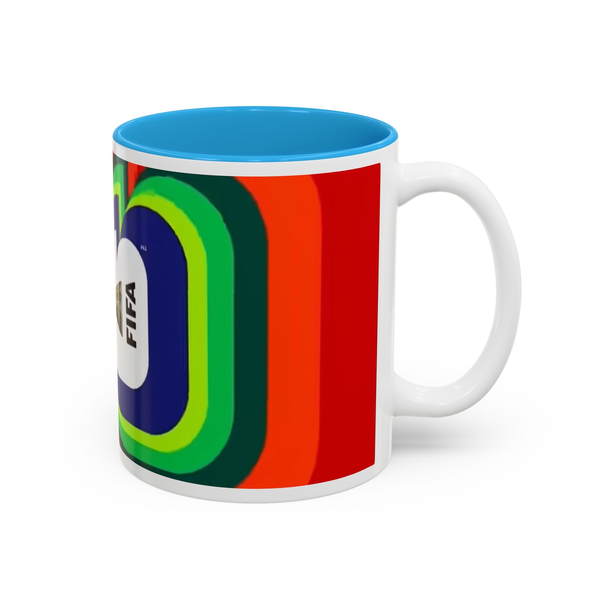 FIFA World Cup Trophy Two-Tone Accent Mug (11oz, 15oz)