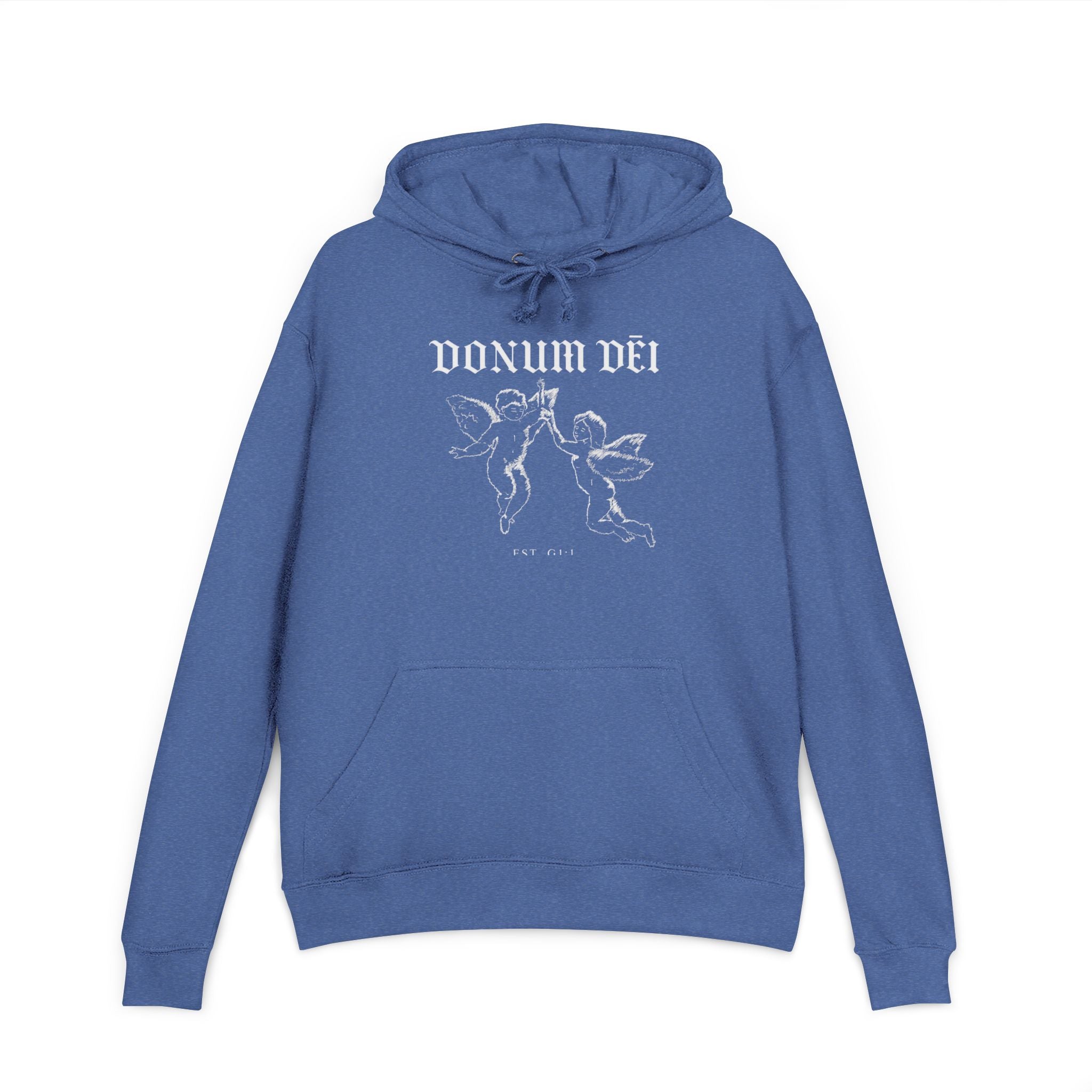 Hoodie — Donum Dei Angel Graphic French Terry Hoodie