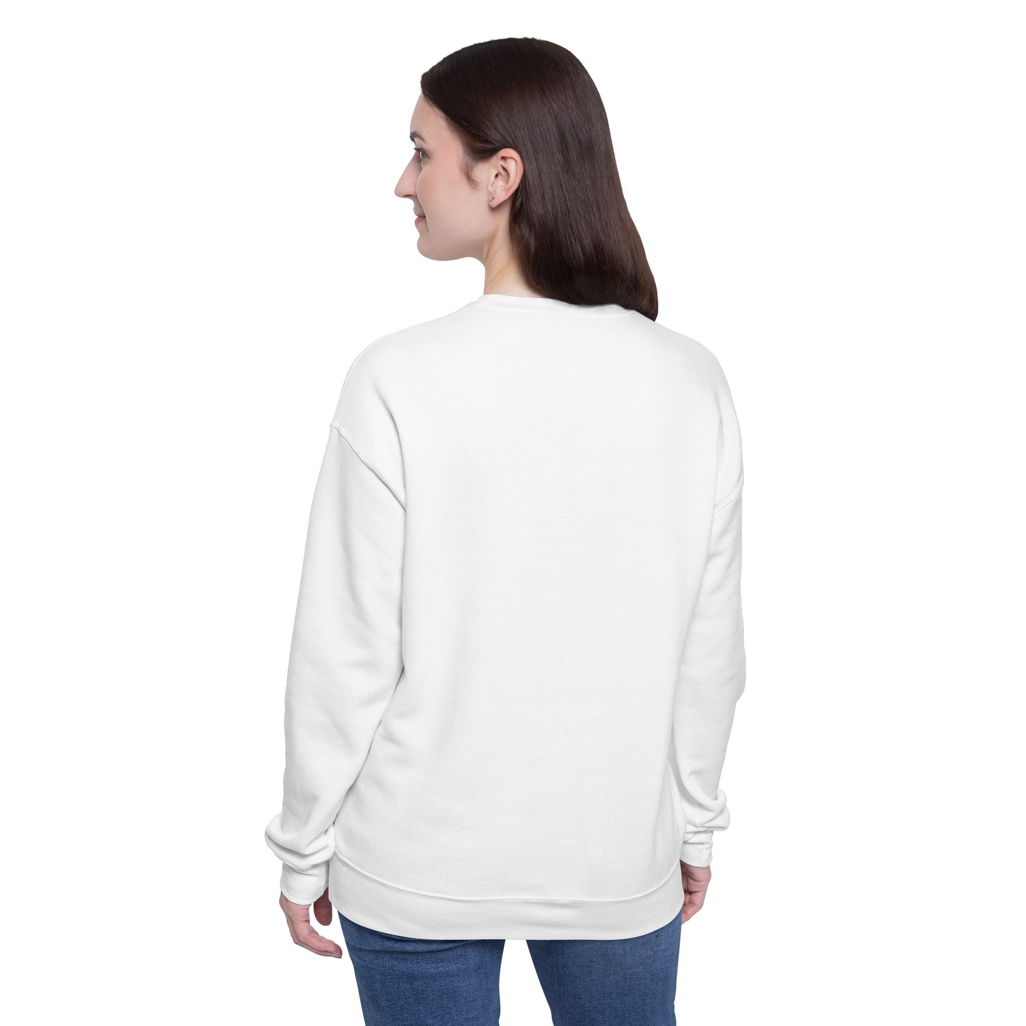 Donum Dei Angel Graphic Sweatshirt — Vintage Roman Lettering