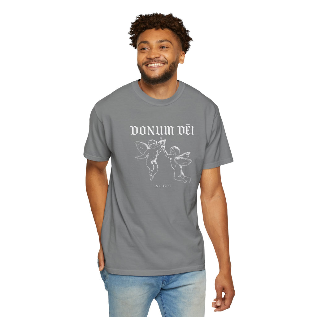 Donum Dei Summer T-Shirt — Religious Latin Faith Tee