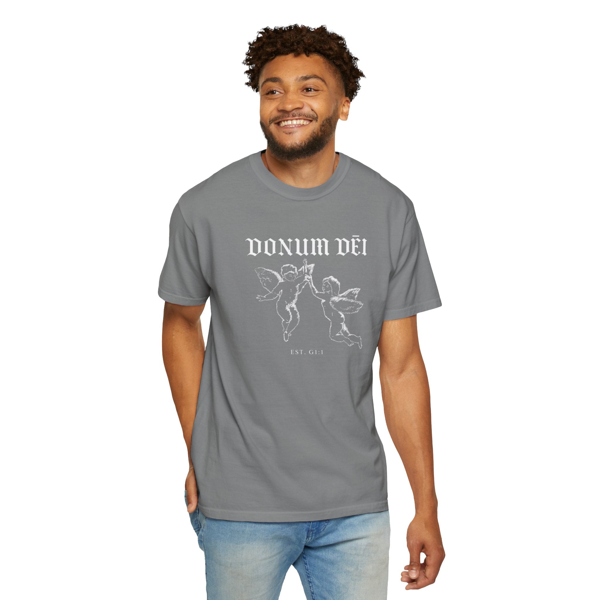 Donum Dei Summer T-Shirt — Religious Latin Faith Tee