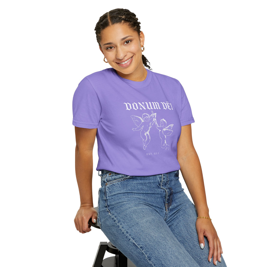 Donum Dei Summer T-Shirt — Religious Latin Faith Tee