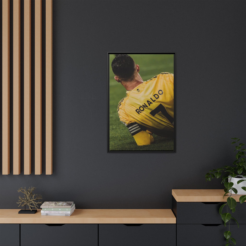 Framed Matte Canvas Poster – DONUM DEI™ | Legacy Greatest No. 7 — Eternal Great ICON