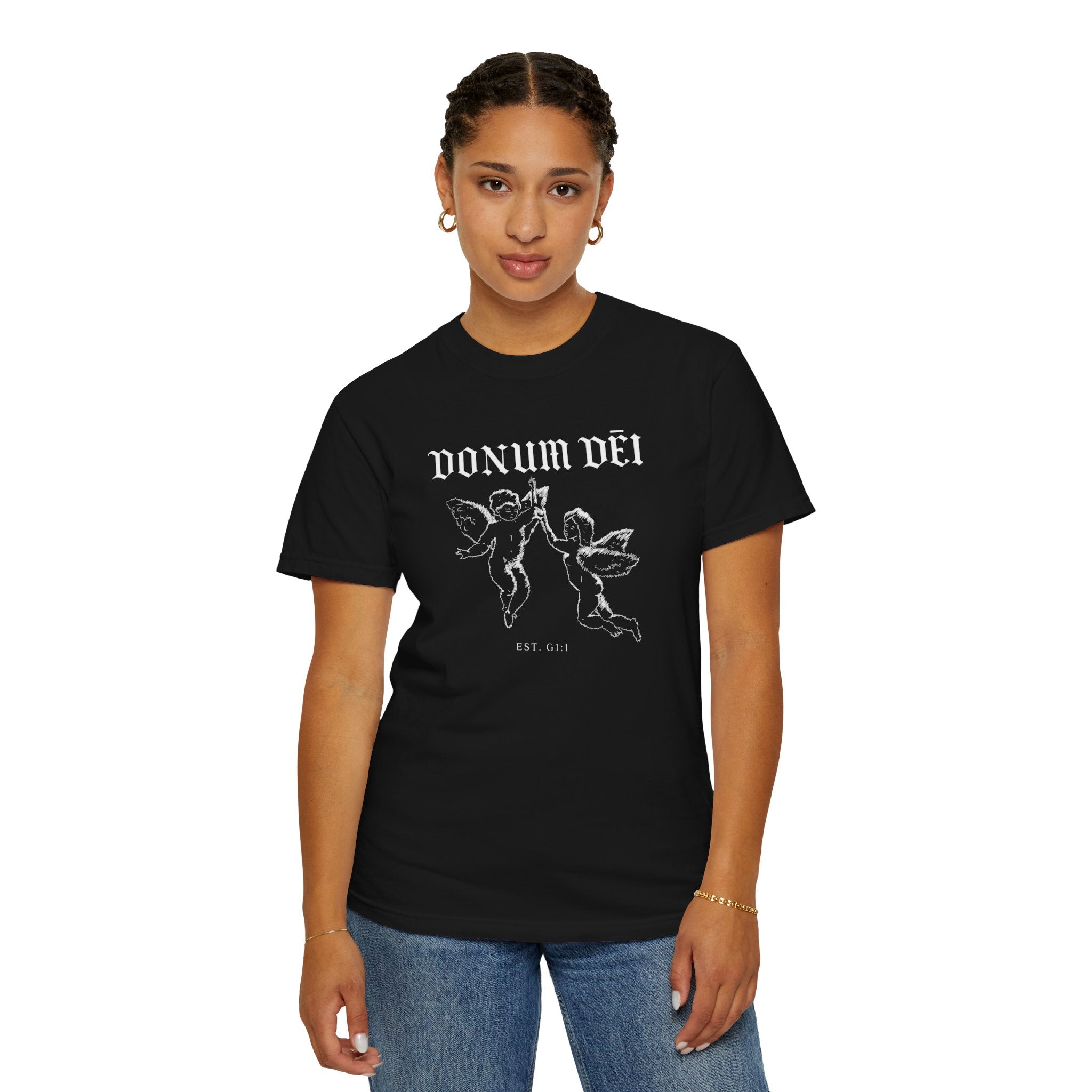 Donum Dei Summer T-Shirt — Religious Latin Faith Tee
