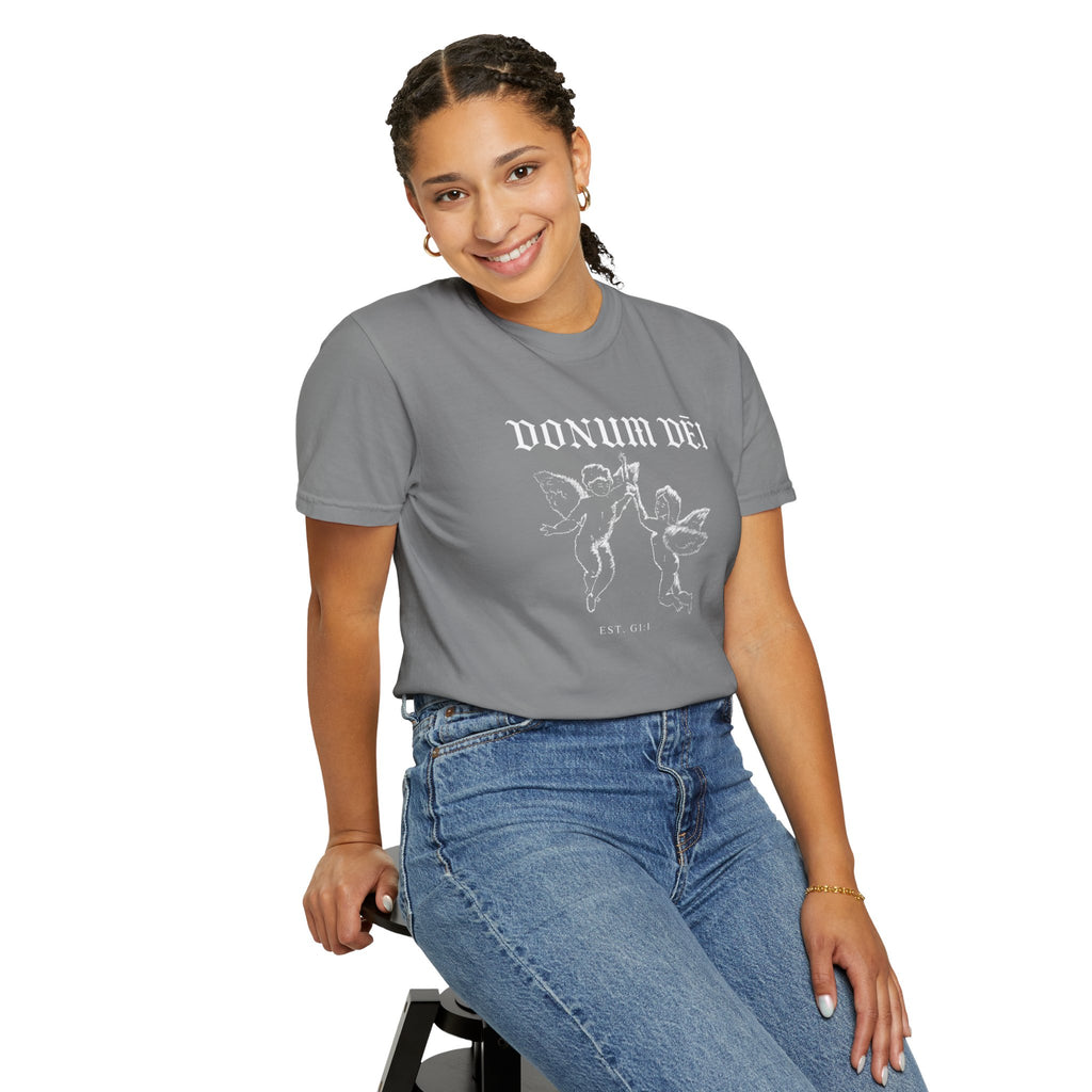 Donum Dei Summer T-Shirt — Religious Latin Faith Tee