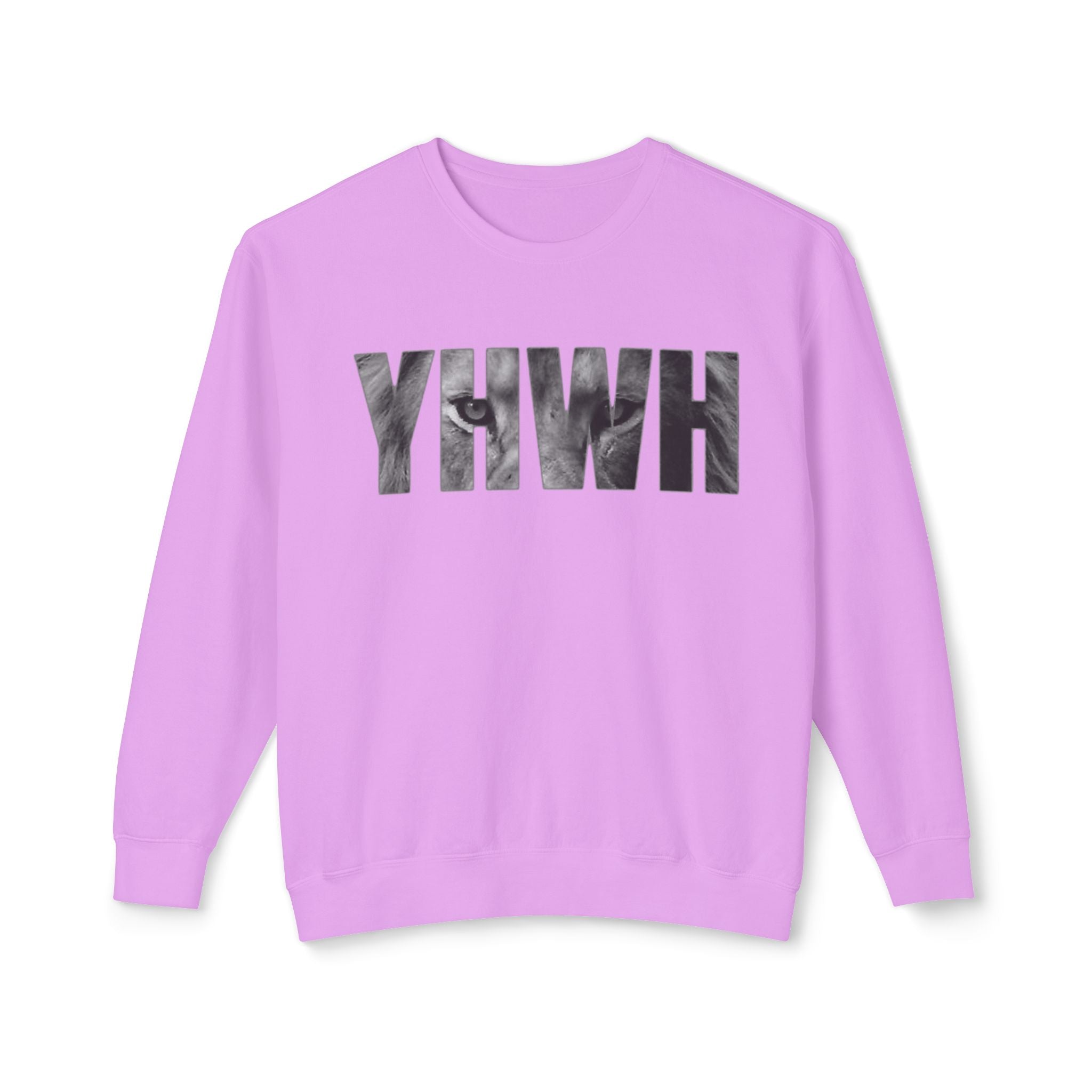 YHWH Crewneck Sweatshirt — Religious Faith Christian Prayer Pullover