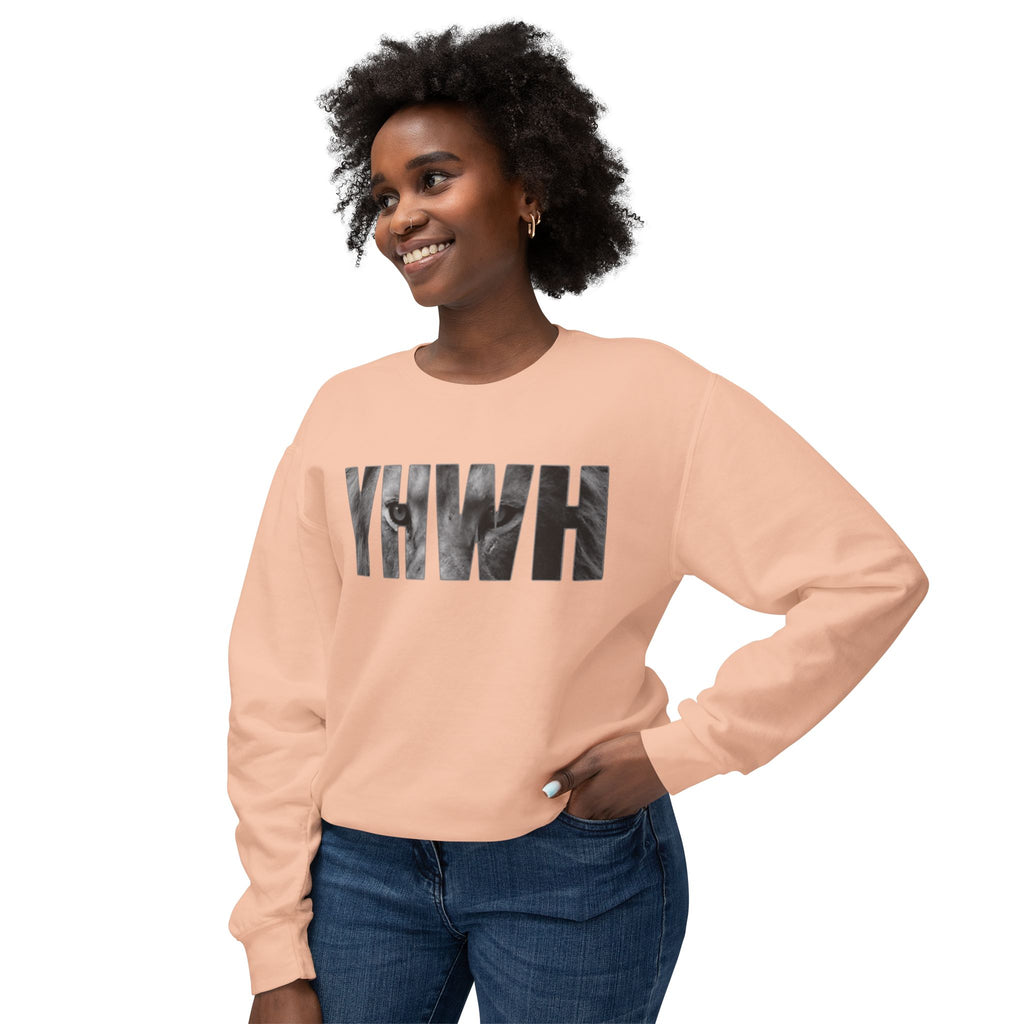 YHWH Crewneck Sweatshirt — Religious Faith Christian Prayer Pullover