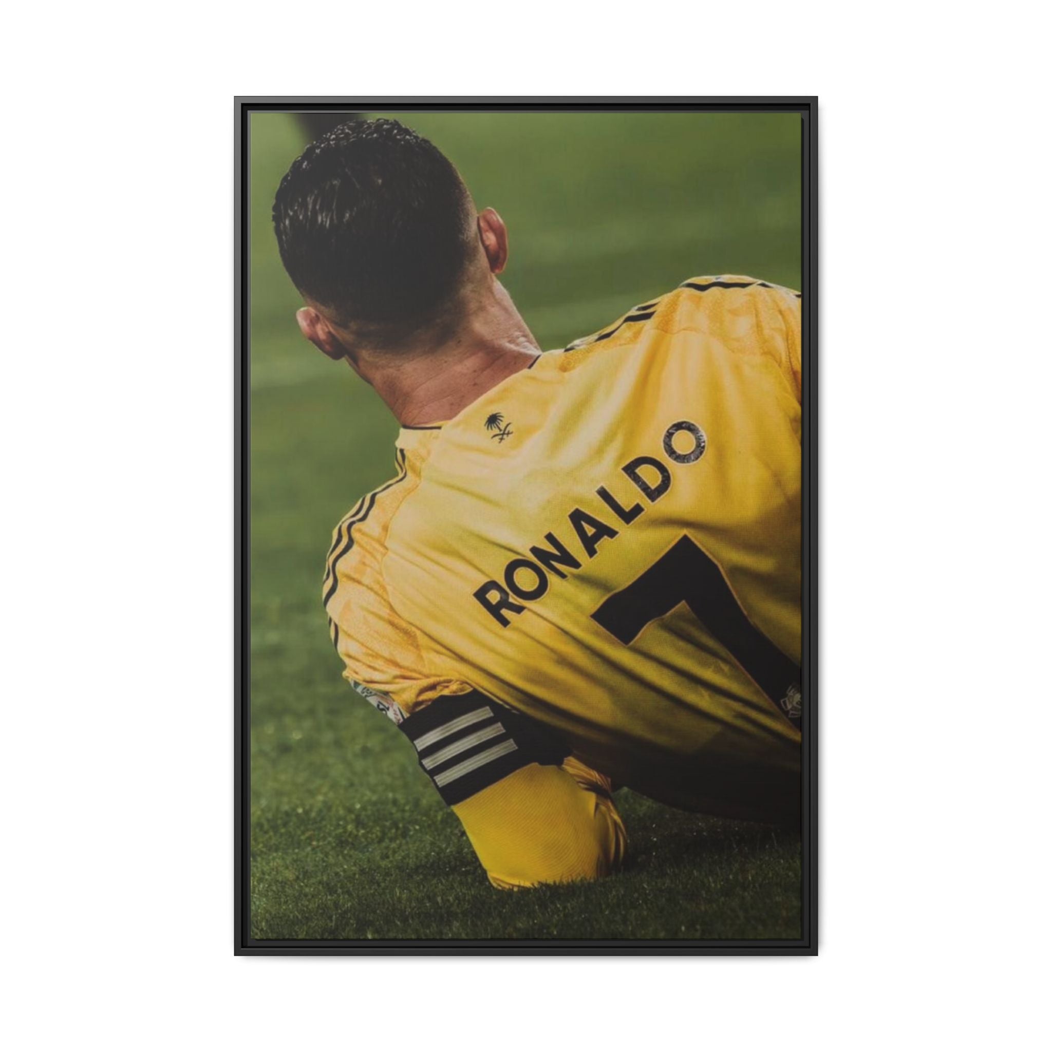 Framed Matte Canvas Poster – DONUM DEI™ | Legacy Greatest No. 7 — Eternal Great ICON
