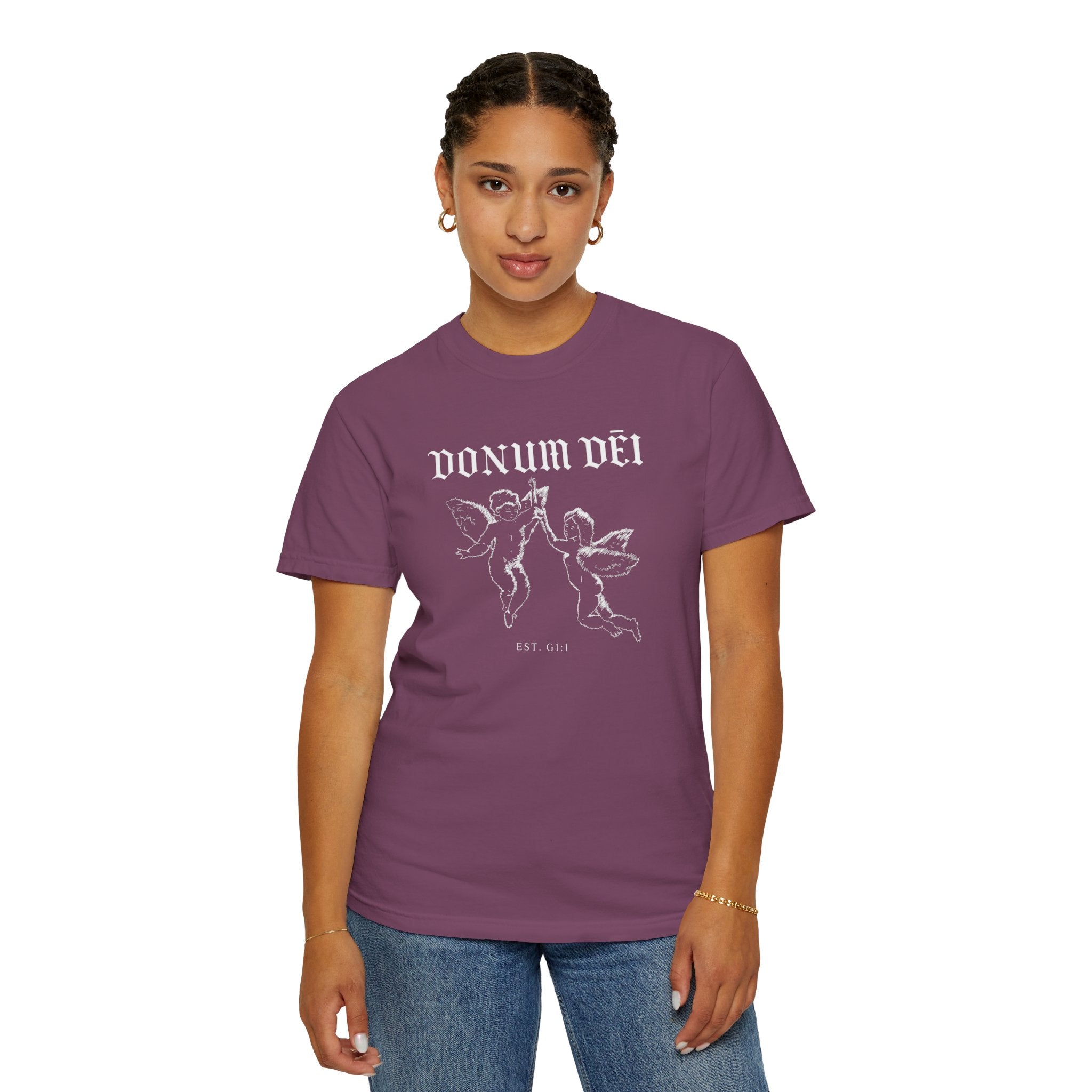 Donum Dei Summer T-Shirt — Religious Latin Faith Tee