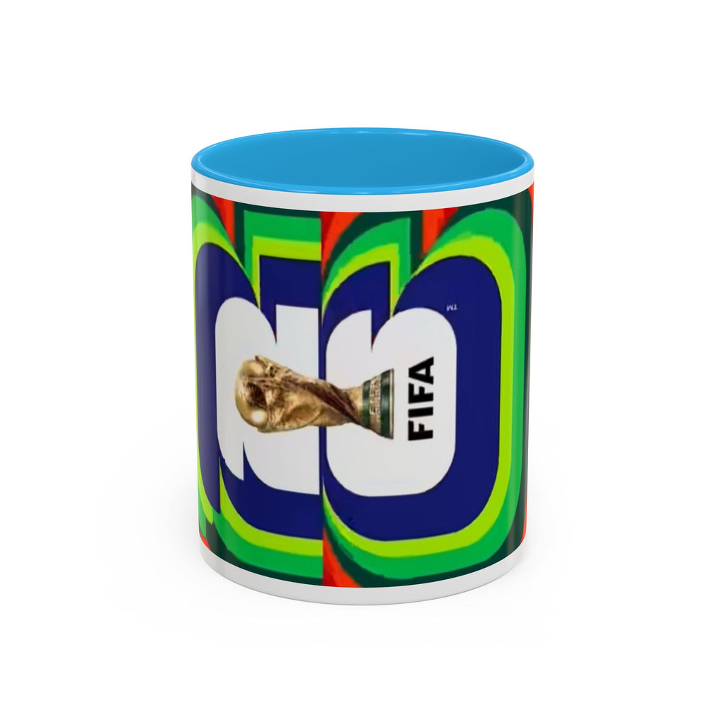 FIFA World Cup Trophy Two-Tone Accent Mug (11oz, 15oz)
