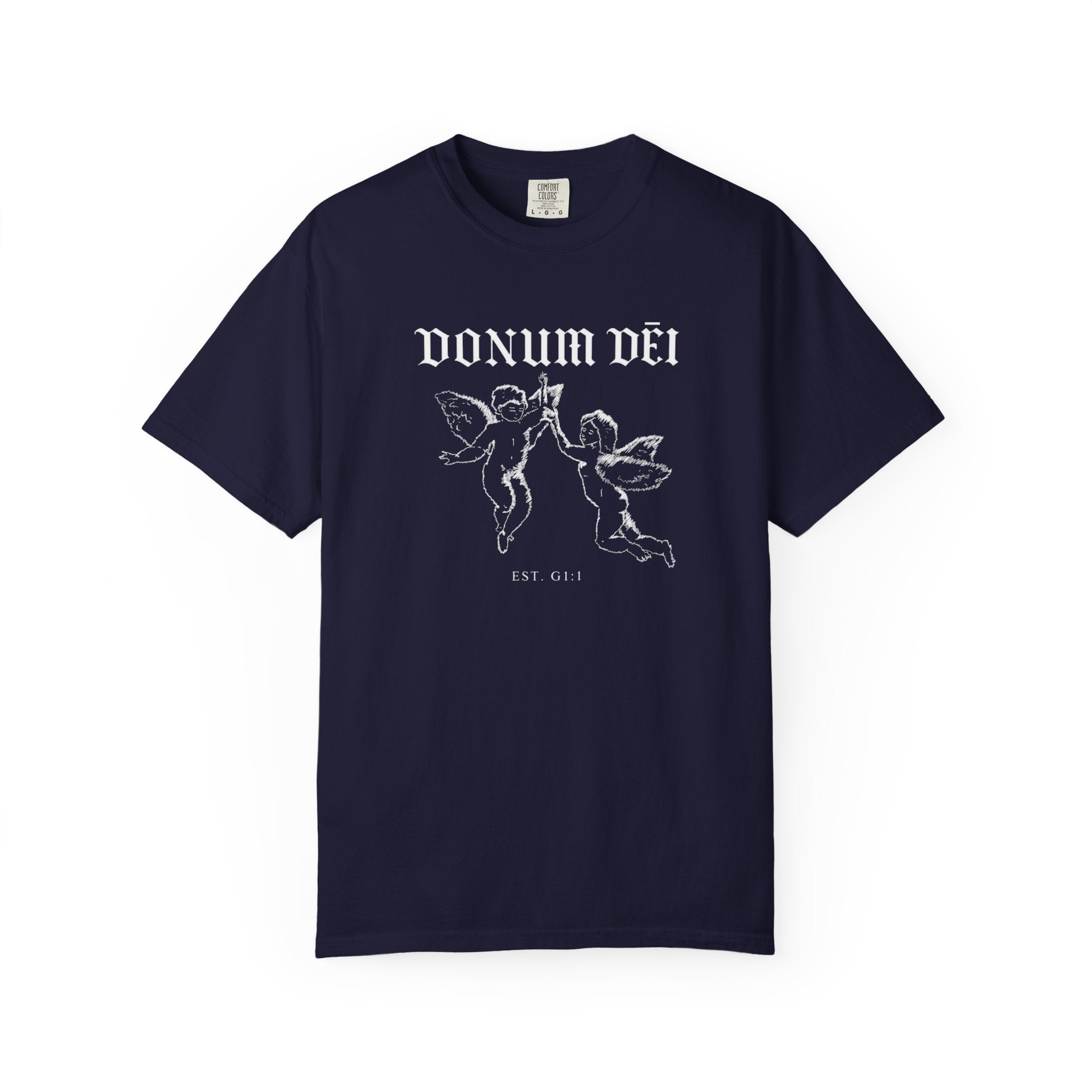 Donum Dei Summer T-Shirt — Religious Latin Faith Tee