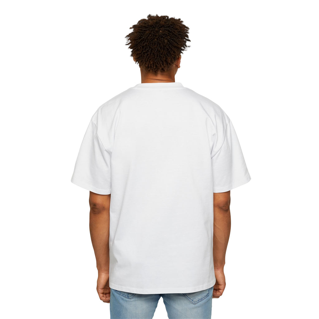 Donum Dei Graphic Tee — Angel Wings Men's Oversized T-Shirt