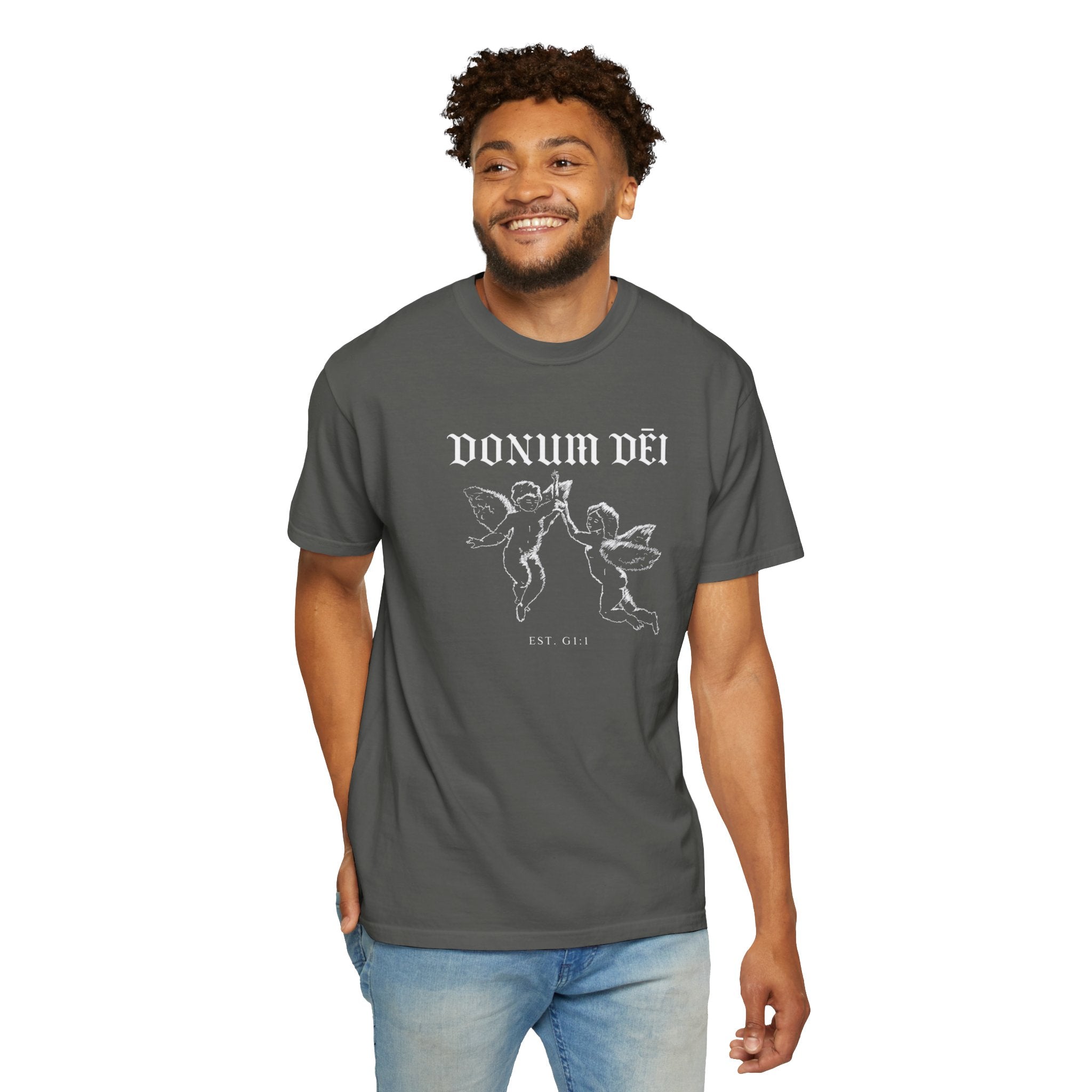 Donum Dei Summer T-Shirt — Religious Latin Faith Tee