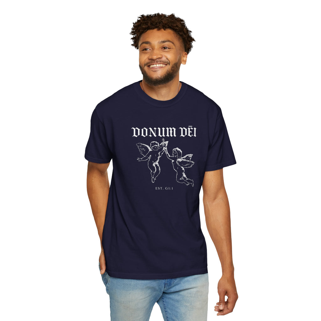 Donum Dei Summer T-Shirt — Religious Latin Faith Tee