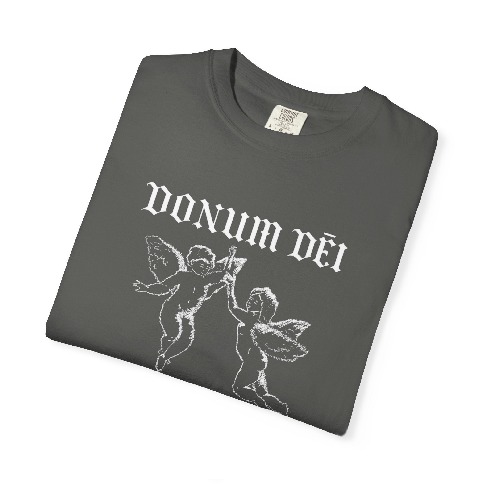 Donum Dei Summer T-Shirt — Religious Latin Faith Tee