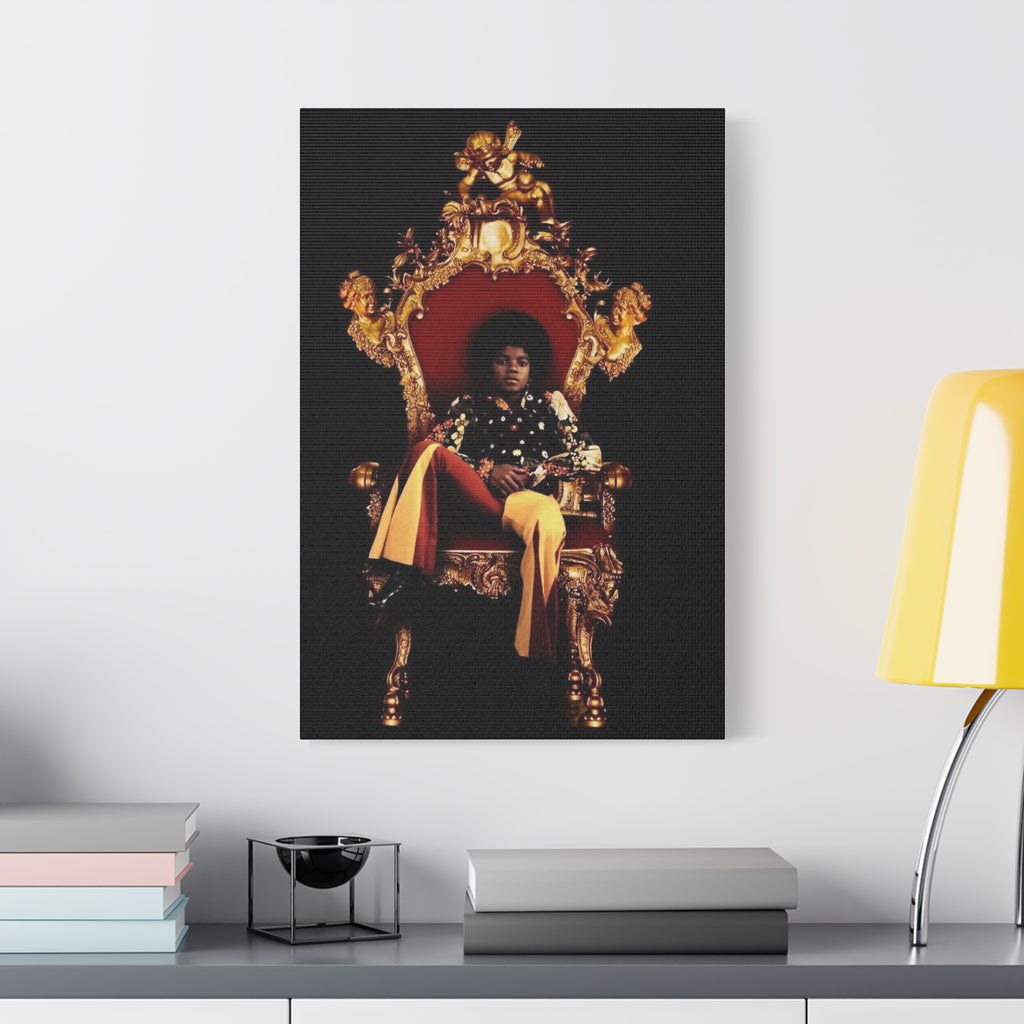 Legacy Portrait Wall Art Canvas — Gifted Pop Icon Tribute