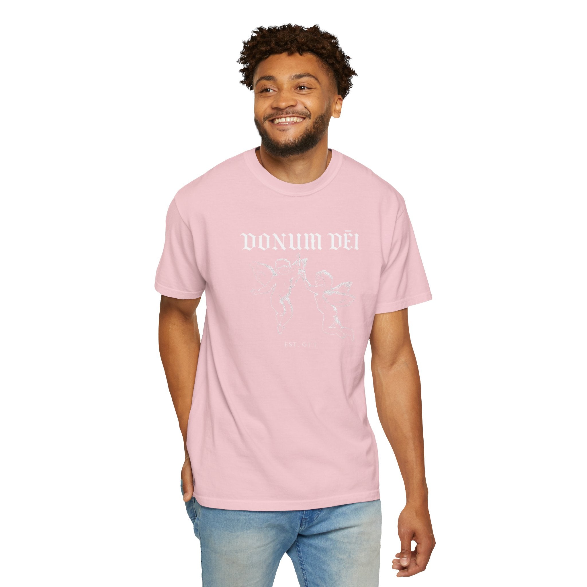 Donum Dei Summer T-Shirt — Religious Latin Faith Tee