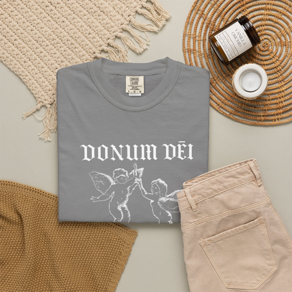 Donum Dei Summer T-Shirt — Religious Latin Faith Tee